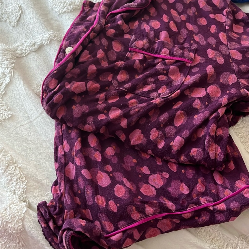 SIZE XS STARS ABOVE SLEEP SET PURPLE AND PINK